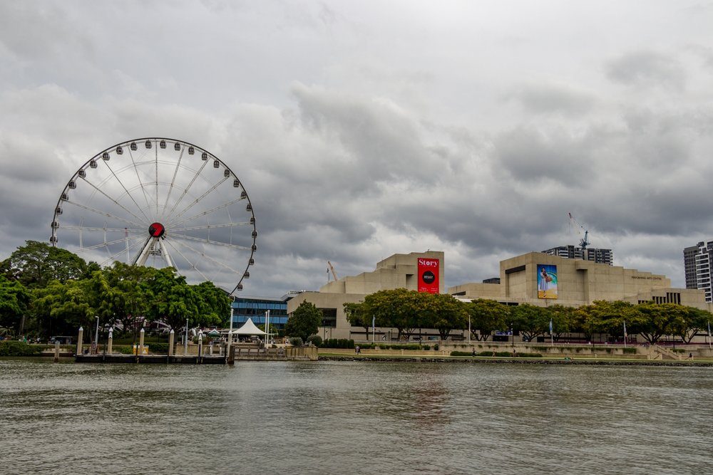 Queensland Museum on the riverbank