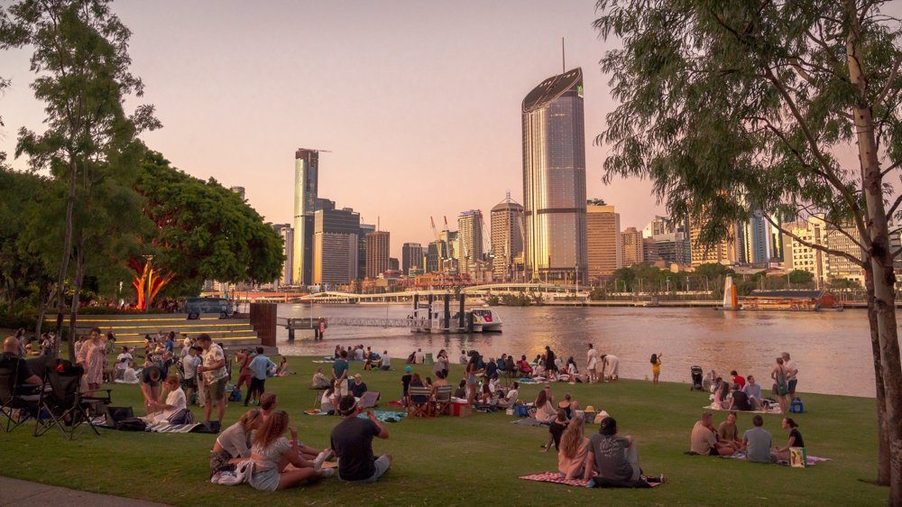 South Bank riverside parkland